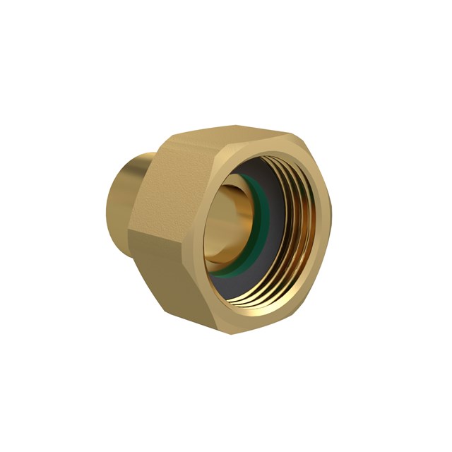 Internal solder / Rotating nut