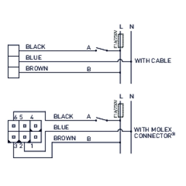 LK 525 3V Ventilmotor