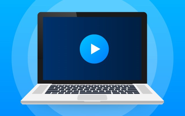 Laptop with video